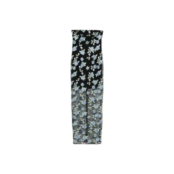 Rotate Flower Mesh Maxi Dress
