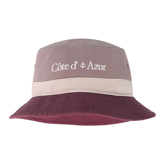 JKEM Cotton Polyester Blend Bucket Hats Unisex-0