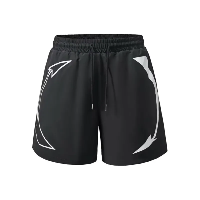 TONYBEAR Casual Shorts Men Black-0
