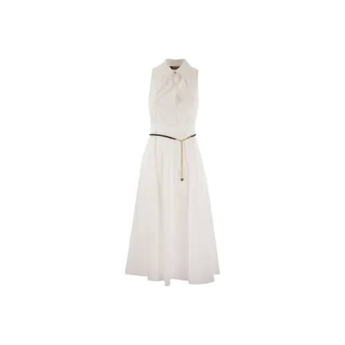 MaxMara Studio Sleeveless Dress Women's White