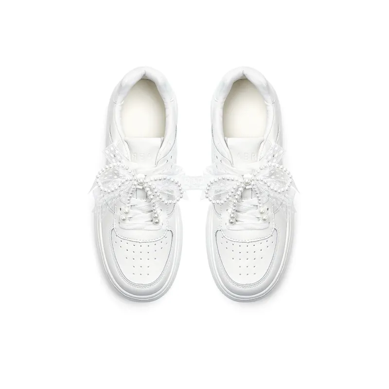 CHILI Low Top Casual Shoes Women's White-2