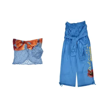 Udon House Casual Suit Women's Blue