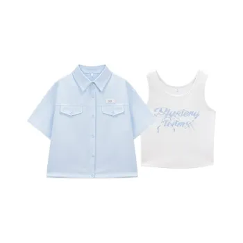 Love To Serve Casual Suit Women's Sky Blue