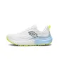 White Ice Aqua Blue