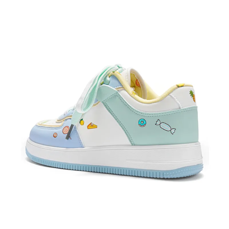 Crayon Shinchan Low Top Skateboard Shoes Unisex-48
