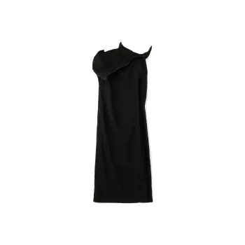 Yohji Yamamoto Sleeveless Dress Women's Black
