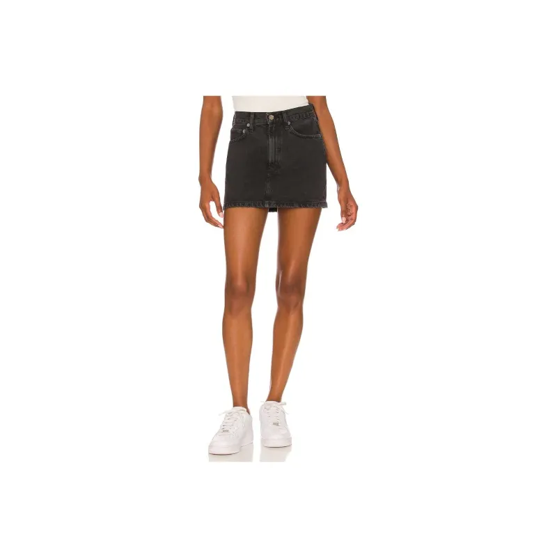 AGOLDE Casual Short Skirts Women's Gray-0