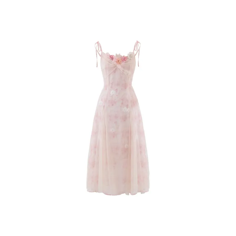 ACAINES Slip Dress Women's Cherry Blossom Pink-2