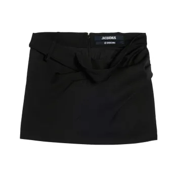 Jacquemus Twisted Mini Skirt