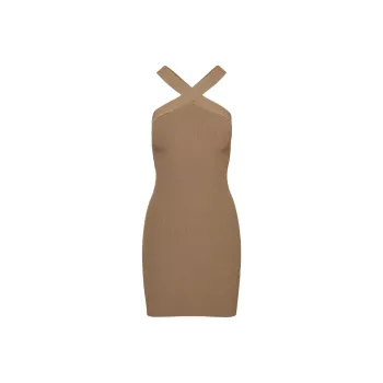 ARITZIA Babaton Sculpt Knit Criss Cross Dress Sleeveless Dress Women's Saville