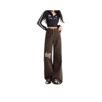 HELEH Jeans Women's Coffee Brown