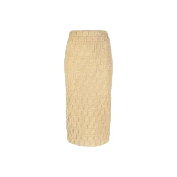 FENDI FF motif Pencil Skirt
