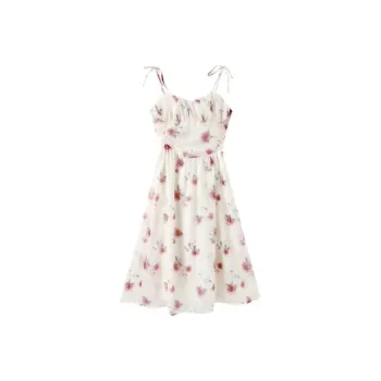 PUREIDOL Slip Dress Women's Apricot
