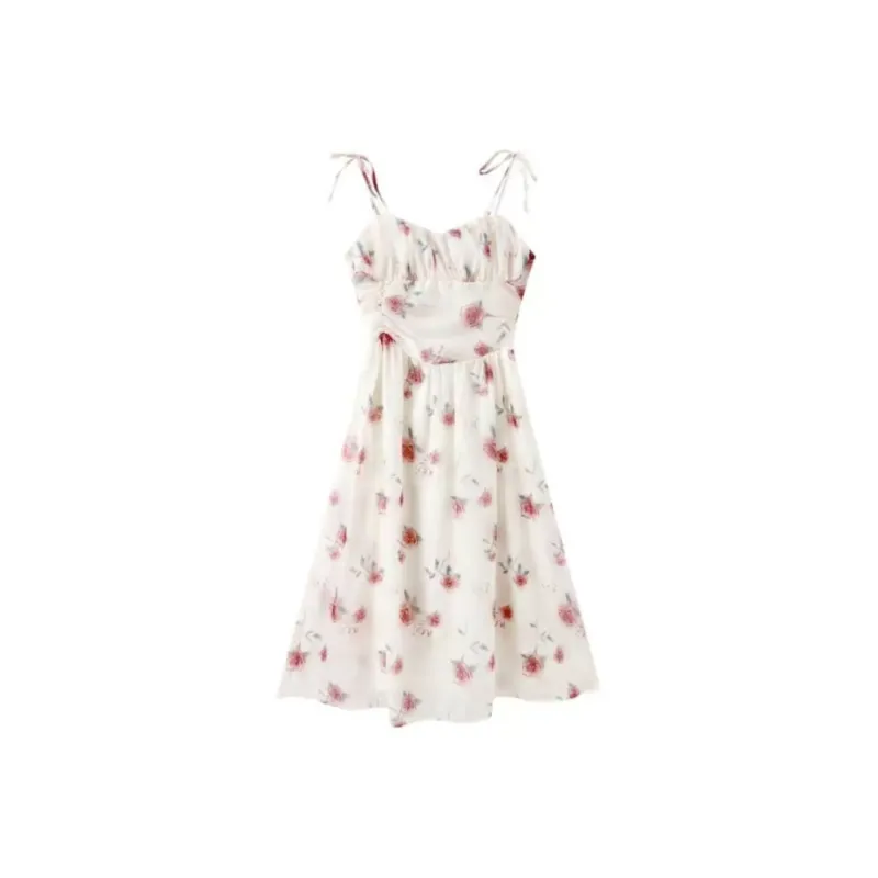 PUREIDOL Slip Dress Women's Apricot-0