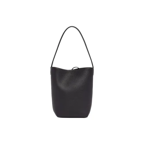 THE ROW N/S Park Leather Tote Bag, Shopping Bag, Handbag Small Size Men's Black