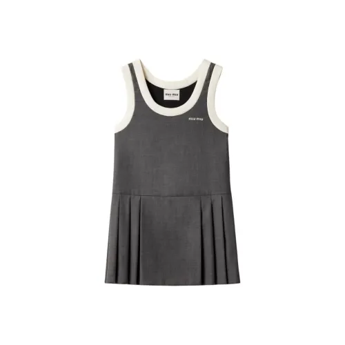 Miu Miu check-print cropped top