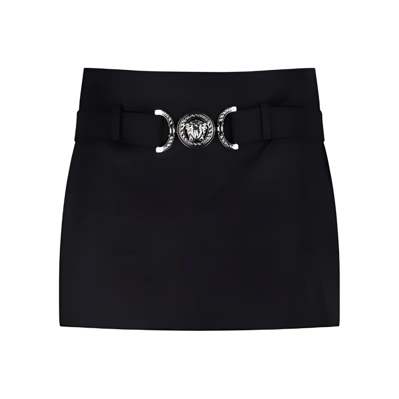 VERSACE Medusa Biggie Miniskirt-0