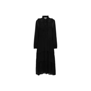 COACH Long-Sleeved Dresses Women's Black