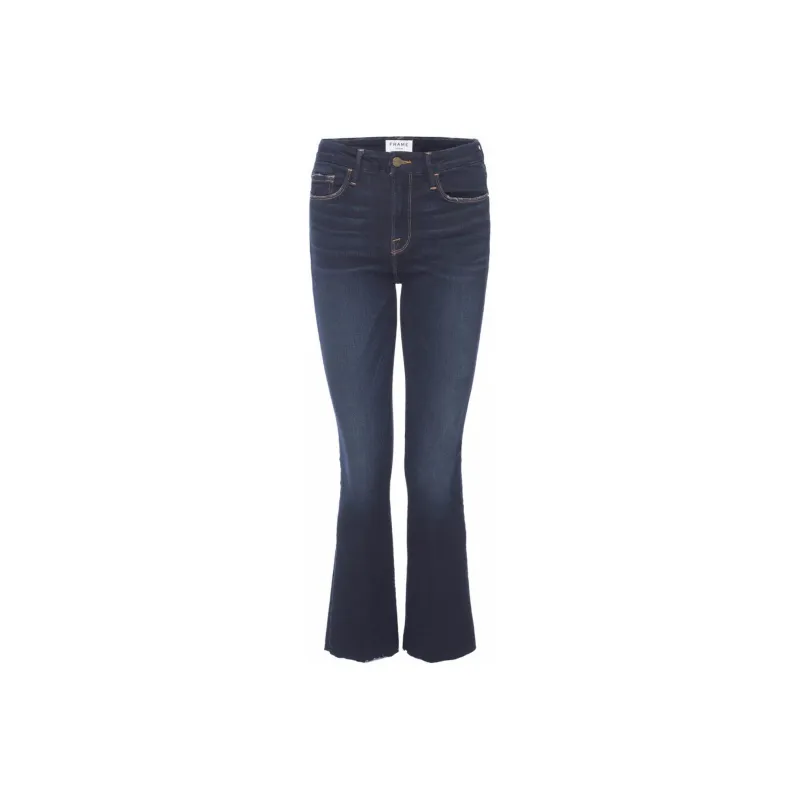 FRAME Le Crop Mini Boot Cut Jeans-0