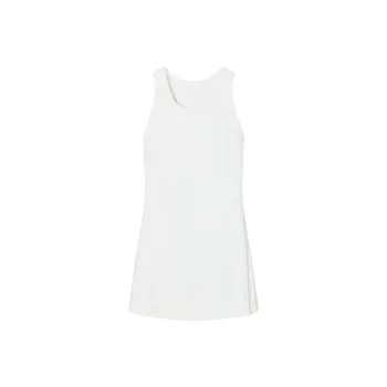 TORY BURCH SS24 Sleeveless Dress Women's White