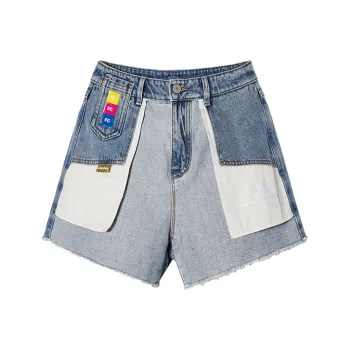 Fiona Chen Denim Shorts Women's Blue