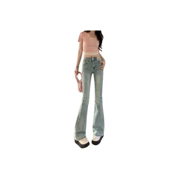 YINLEI Jeans Women's Light Blue