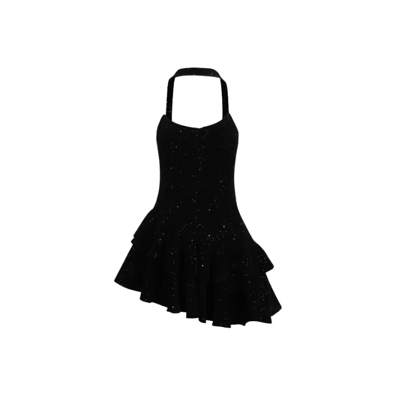 PLANE DRIFT Sleeveless Dress Women's Black-0