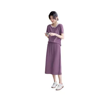 XWI Two Piece Skirt Sets Women's Purple