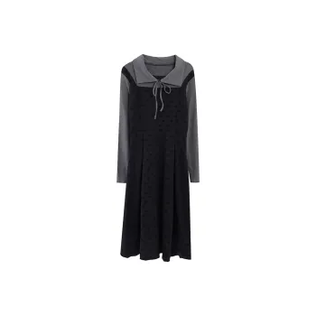 Local Gal Long Sleeved Dresses Women's Black