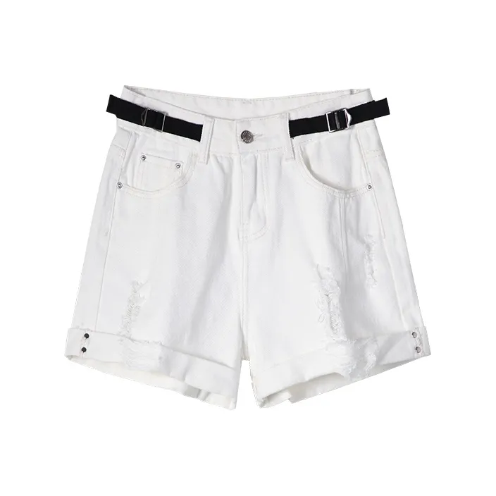 HIPPIEMISS Denim Shorts Women's Pink-7