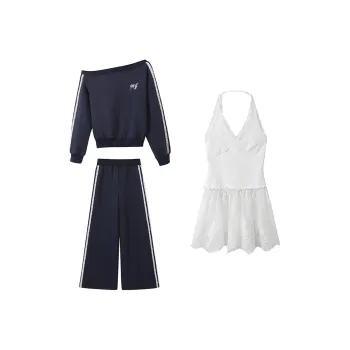 FLIM Casual Suit Women's Navy Blue