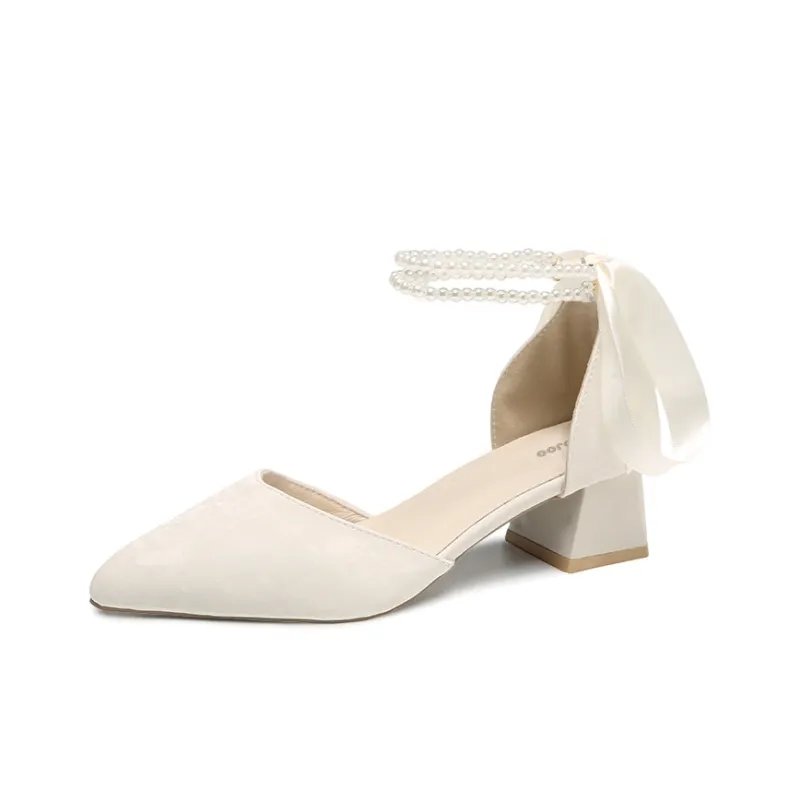 CVOJOO Chunky Heel High Heels Women's-6