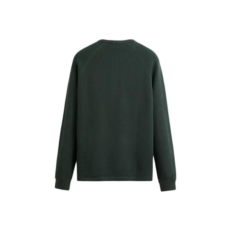 ZARA T Shirts Men Dark Green-1