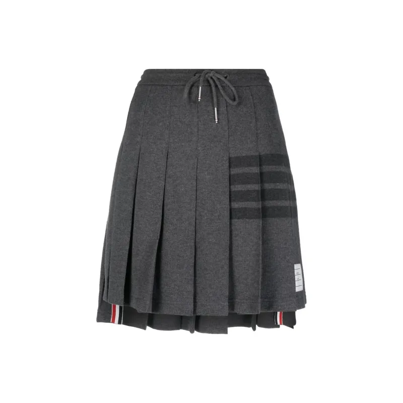 THOM BROWNE Casual Short Skirts Women's Gray-0