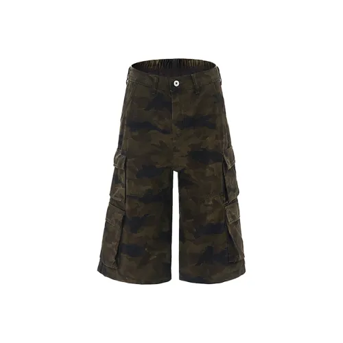 Peaches Peaches Casual Shorts Unisex Camouflage