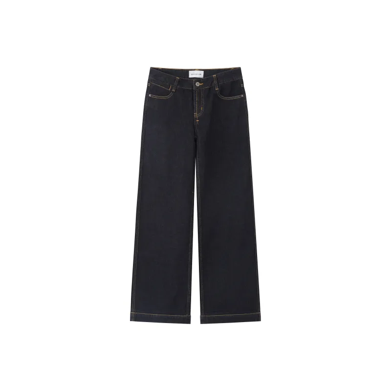 RUNTOTHEFUTURE Jeans Unisex Raw Cow-0