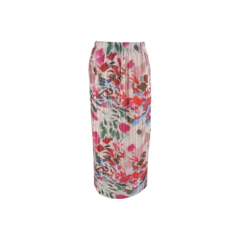 CLOUD SEASON Casual Long Skirts Women's Multicolor