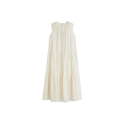 Inman Sleeveless Dress Women's Pear Blossom Beige