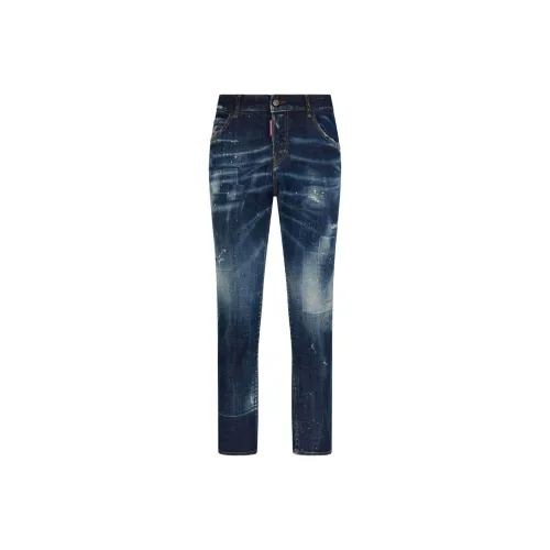 DSQUARED 2 Dark Toppa Wash Cool Girl Jeans