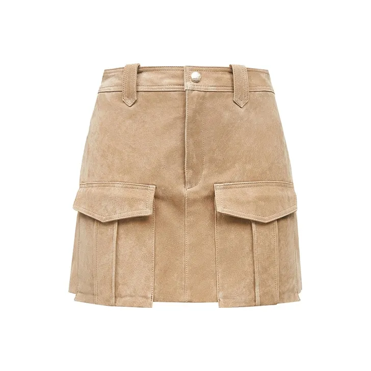 ONLY Leather Short Skirts Women's-4