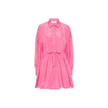 MSGM Flared Mini Shirtdress
