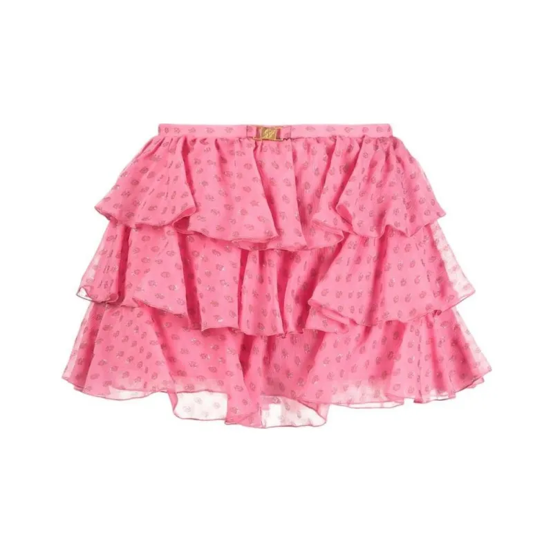 Blumarine Casual Short Skirts Women's Pink-0