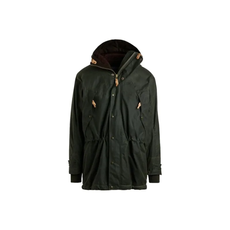 MANIFATTURA CECCARELLI Long Mountain Jacket Jackets & Coats Men's Dark Green-0