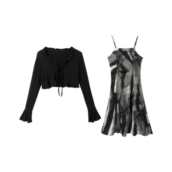 Udon House Two Piece Skirt Sets Women's