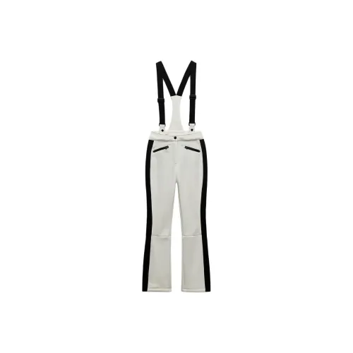 ZARA SKI Skiing Series Overalls Women's White