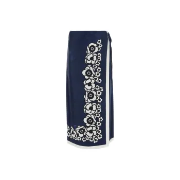 PRADA Casual Long Skirts Women's Blue