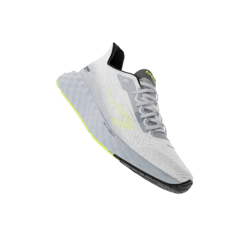 DECATHLON KS900 Light Mid Top Running Shoes Men's Snow-2