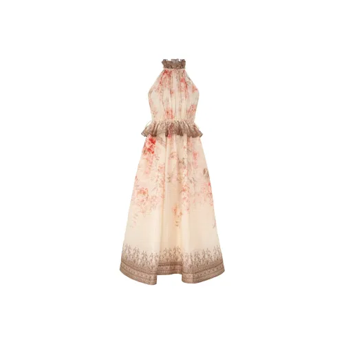 Zimmermann SS25 Sleeveless Dress Women's Multicolor