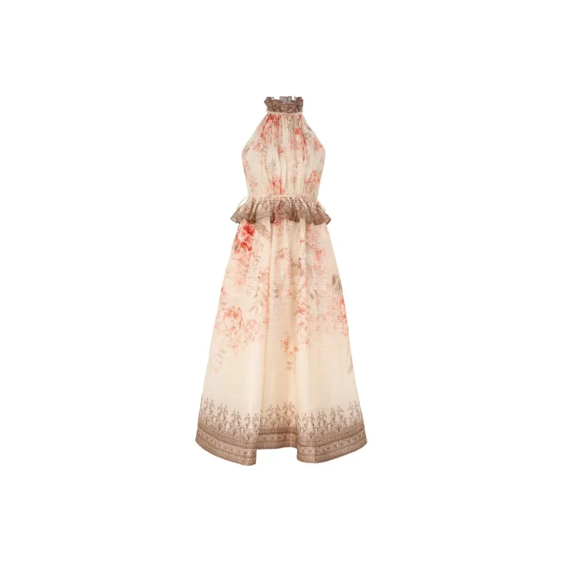 Zimmermann SS25 Sleeveless Dress Women's Multicolor-0