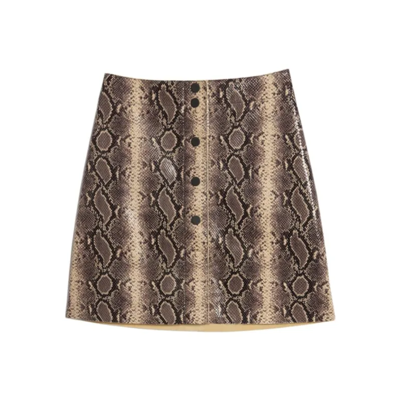 Sandro Casual Short Skirts Women's Brown-0